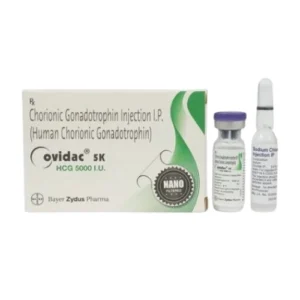 Hcg 5000 IU Injection Ovidac